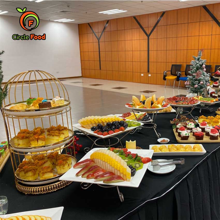 Đỉnh cao tiệc ngọt teabreak cho sự kiện Giáng sinh tại Hà Nội